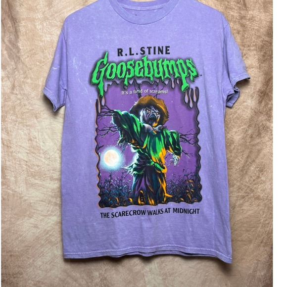 Goosebumps Scarecrow Walks at Midnight Shirt Size S NWOT - Picture 1 of 4